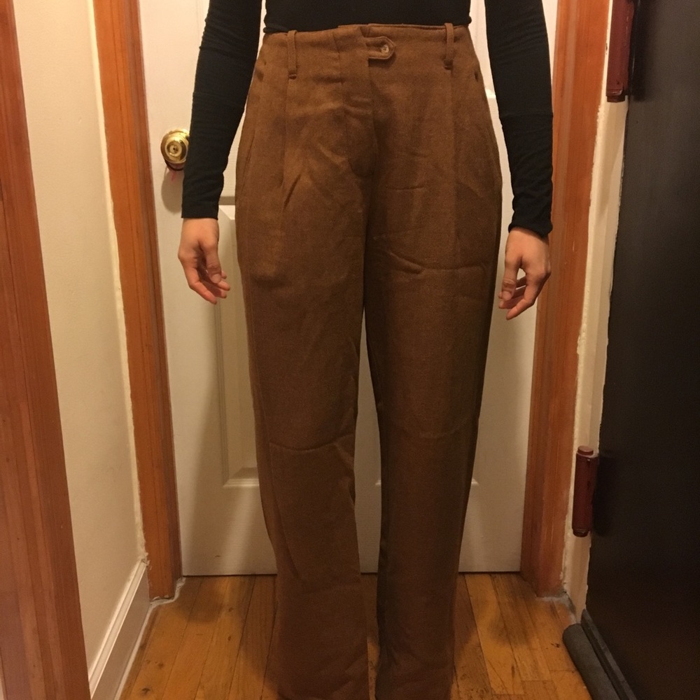 Reformation wool trouser size 4
